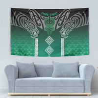 Aotearoa Maori Iwi Heritage Tapestry Ngai Tahu Pounamu Green LT7 - Polynesian Pride
