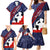 Pearl Harbor Remembrance Day Family Matching Mermaid Dress and Hawaiian Shirt Poppy Mix Style LT7 - Polynesian Pride