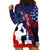 Pearl Harbor Remembrance Day Hoodie Dress Poppy Mix Style LT7 - Polynesian Pride