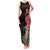 Hawaii Flowers Tribal Pattern  Family Matching Tank Maxi Dress and Hawaiian Shirt LT9