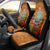 Niue ANZAC Day Personalised Car Seat Cover with Poppy Field LT9 - Polynesian Pride