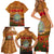 Niue ANZAC Day Personalised Family Matching Short Sleeve Bodycon Dress and Hawaiian Shirt with Poppy Field LT9 - Polynesian Pride