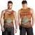 Niue ANZAC Day Personalised Men Tank Top with Poppy Field LT9 - Polynesian Pride