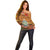 Niue ANZAC Day Personalised Off Shoulder Sweater with Poppy Field LT9 - Polynesian Pride