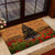 Norfolk Island ANZAC Day Personalised Rubber Doormat with Poppy Field LT9 - Polynesian Pride