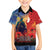 Tonga ANZAC Day Personalised Family Matching Off Shoulder Short Dress and Hawaiian Shirt Soldier Te Tau Manatui Kinautolu with Poppy Field LT9 Son's Shirt Art - Polynesian Pride