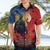 Tonga ANZAC Day Personalised Hawaiian Shirt Soldier Te Tau Manatui Kinautolu with Poppy Field LT9 - Polynesian Pride