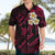 Hawaii Hawaiian Shirt Niihau Islands Polynesian Sunset Plumeria Pink Vibe LT9 - Polynesian Pride