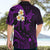 Polynesian Hawaii Hawaiian Shirt Niihau Islands with Pacific Plumeria Purple Vibe LT9 - Polynesian Pride