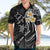 Polynesian Hawaii Hawaiian Shirt Niihau Islands with Pacific Plumeria White Vibe LT9 - Polynesian Pride