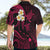 Hawaii Hawaiian Shirt Molokai Islands Polynesian Sunset Plumeria Pink Vibe LT9 - Polynesian Pride