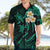 Polynesian Hawaii Hawaiian Shirt Lanai Islands with Pacific Plumeria Turquoise Vibe LT9 - Polynesian Pride