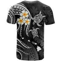 Polynesian Hawaii T Shirt Lanai Islands with Pacific Plumeria White Vibe LT9 - Polynesian Pride