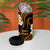 Hawaii Lanaʻi Islands Pacific Plumeria 4 in 1 Can Cooler Tumbler Gold Polynesian Tattoo