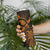 Hawaii Lanaʻi Islands Pacific Plumeria Skinny Tumbler Gold Polynesian Tattoo