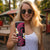 Hawaii Lanaʻi Islands Pacific Plumeria Skinny Tumbler Pink Polynesian Tattoo
