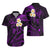 Polynesian Hawaii Hawaiian Shirt Kahoolawe Islands with Pacific Plumeria Purple Vibe LT9 - Polynesian Pride