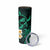 Hawaii Kahoolawe Islands Pacific Plumeria Skinny Tumbler Turquoise Polynesian Tattoo