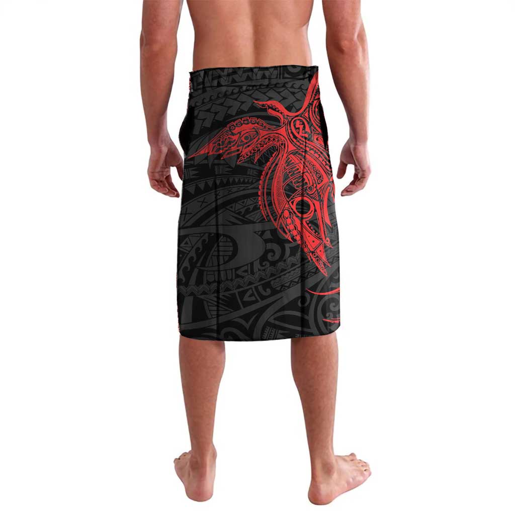Personalised PNG Hela Province Lavalava Bird of Paradise Tattoo Flag Motif - Polynesian Pride