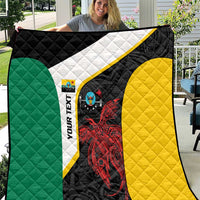 Personalised PNG Hela Province Quilt Bird of Paradise Tattoo Flag Motif - Polynesian Pride