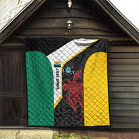 Personalised PNG Hela Province Quilt Bird of Paradise Tattoo Flag Motif - Polynesian Pride