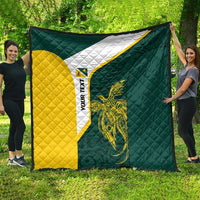 Personalised PNG Jiwaka Province Quilt Bird of Paradise Tattoo Flag Motif - Polynesian Pride