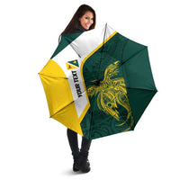Personalised PNG Jiwaka Province Umbrella Bird of Paradise Tattoo Flag Motif LT9 - Polynesian Pride