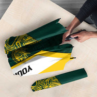 Personalised PNG Jiwaka Province Umbrella Bird of Paradise Tattoo Flag Motif LT9 - Polynesian Pride