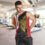 Personalised PNG Sandaun Province Men Tank Top Bird of Paradise Tattoo Flag Motif - Polynesian Pride