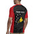 Personalised PNG Sandaun Province Rugby Jersey Bird of Paradise Tattoo Flag Motif - Polynesian Pride