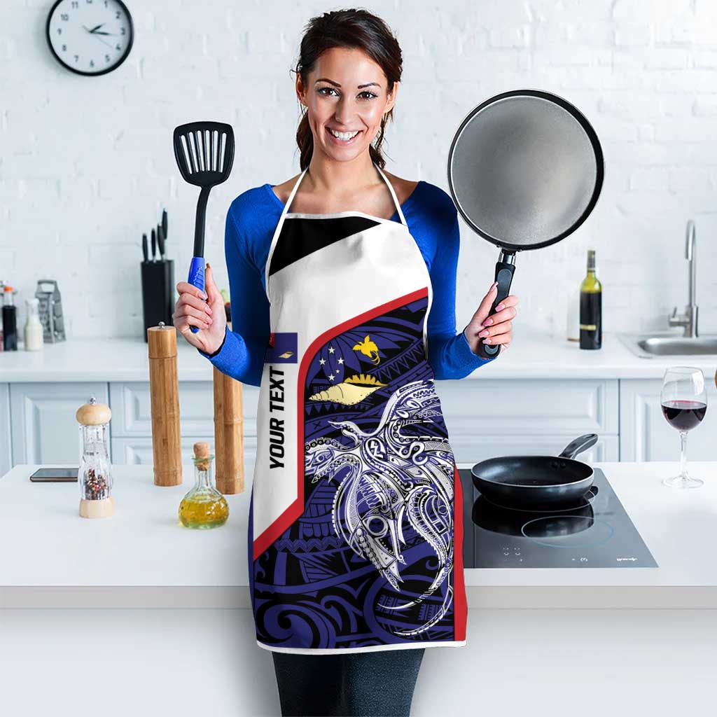 Personalised PNG West New Britain Province Apron Bird of Paradise Tattoo Flag Motif - Polynesian Pride