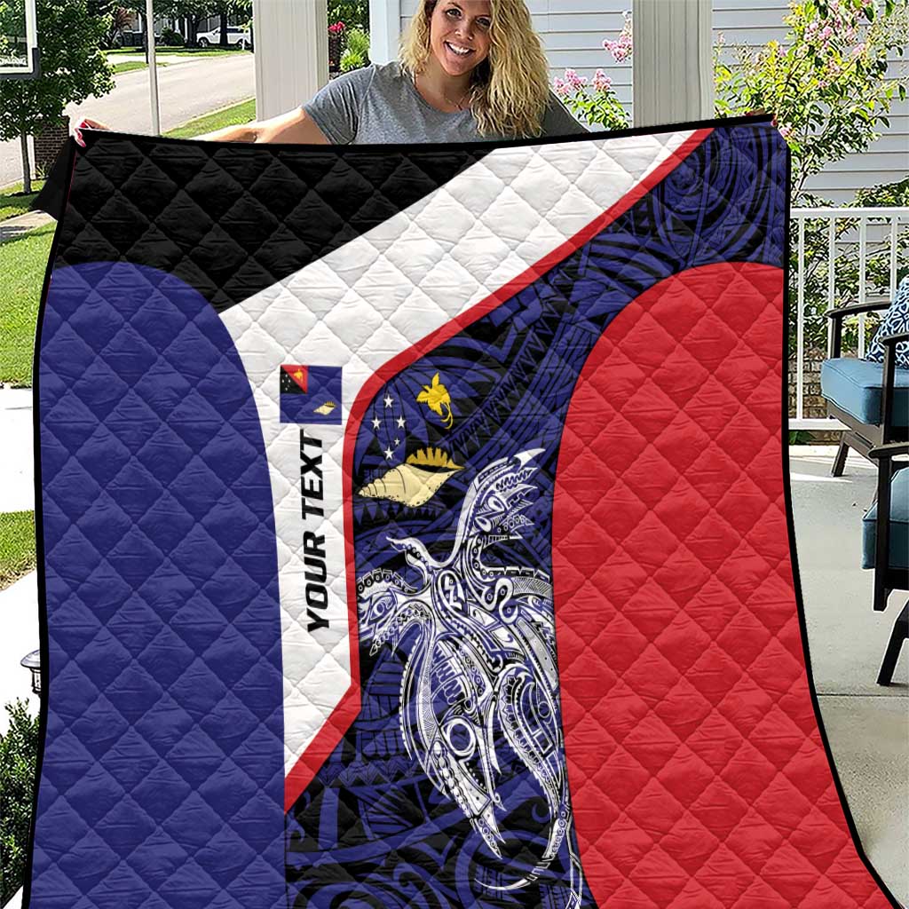 Personalised PNG West New Britain Province Quilt Bird of Paradise Tattoo Flag Motif - Polynesian Pride