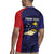 Personalised PNG West New Britain Province Rugby Jersey Bird of Paradise Tattoo Flag Motif - Polynesian Pride
