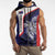 Personalised PNG West New Britain Province Sleeveless Zip Hoodie Bird of Paradise Tattoo Flag Motif - Polynesian Pride