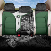 Personalised PNG Western Highlands Province Back Car Seat Cover Bird of Paradise Tattoo Flag Motif - Polynesian Pride