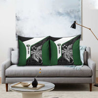 Personalised PNG Western Highlands Province Pillow Cover Bird of Paradise Tattoo Flag Motif - Polynesian Pride
