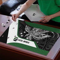 Personalised PNG Western Highlands Province Puzzle Bird of Paradise Tattoo Flag Motif - Polynesian Pride