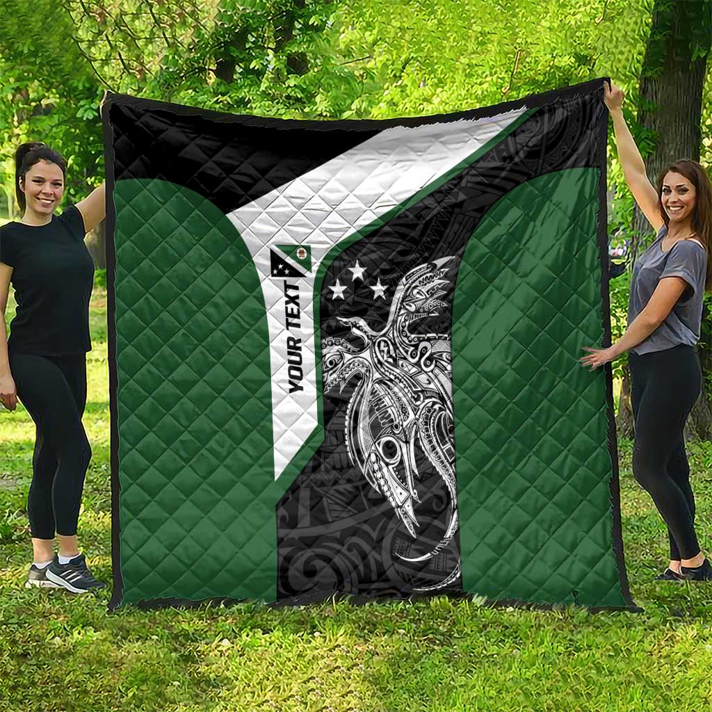 Personalised PNG Western Highlands Province Quilt Bird of Paradise Tattoo Flag Motif - Polynesian Pride