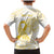 Be Bold Go Gold Polyneisan Ribbon Childhood Personalised Family Matching Mermaid Dress and Hawaiian Shirt