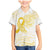 Be Bold Go Gold Polyneisan Ribbon Childhood Personalised Family Matching Mermaid Dress and Hawaiian Shirt