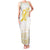 Be Bold Go Gold Polyneisan Ribbon Childhood Personalised Family Matching Tank Maxi Dress and Hawaiian Shirt