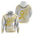 Be Bold Go Gold Polyneisan Ribbon Childhood Personalised Hoodie