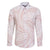 White Sunday Lotu Tamaiti Family Matching Long Sleeve Bodycon Dress and Hawaiian Shirt Polynesian Wave Pastel Blush - Polynesian Pride