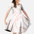 White Sunday Lotu Tamaiti Family Matching Off Shoulder Maxi Dress and Hawaiian Shirt Polynesian Wave Pastel Blush - Polynesian Pride