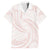 White Sunday Lotu Tamaiti Family Matching Tank Maxi Dress and Hawaiian Shirt Polynesian Wave Pastel Blush - Polynesian Pride
