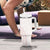 White Sunday Lotu Tamaiti Tumbler With Handle Polynesian Wave Pastel Blush - Polynesian Pride