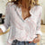 White Sunday Lotu Tamaiti Women Casual Shirt Polynesian Wave Pastel Blush - Polynesian Pride