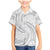 White Sunday Lotu Tamaiti Family Matching Mermaid Dress and Hawaiian Shirt Polynesian Wave Pastel Gray - Polynesian Pride
