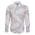 White Sunday Lotu Tamaiti Family Matching Puletasi and Hawaiian Shirt Polynesian Wave Pastel Gray - Polynesian Pride