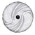 White Sunday Lotu Tamaiti Spare Tire Cover Polynesian Wave Pastel Gray - Polynesian Pride